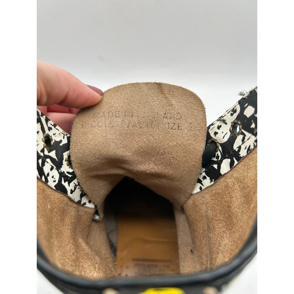 RARE VTG Dr Martens 1460 Boots England Andy Warhol Face Prints  UK 5 EU 38 US 7 - Picture 11 of 13